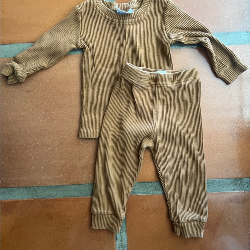 Mebie baby ribbed set